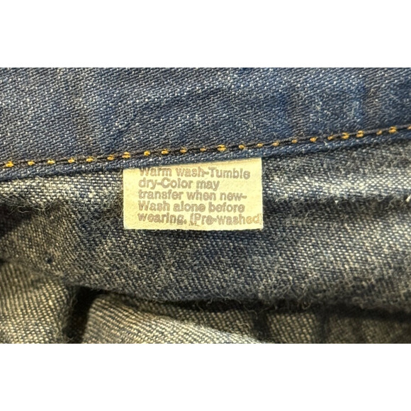 Vintage Levi Orange Tab Jeans Mens 40W 33L Baggy Diamond Logo Made In USA Rare - Picture 4 of 9